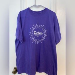 Dickies purple oversized t-shirt, perfect condition